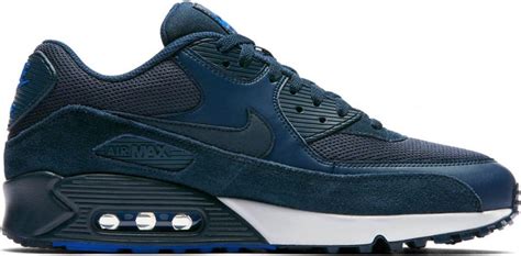 nike air max 90 mesh blauw